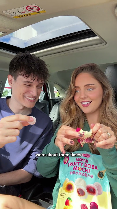 trying the VIRAL Costco BOBA MOCHI ?! 🍪