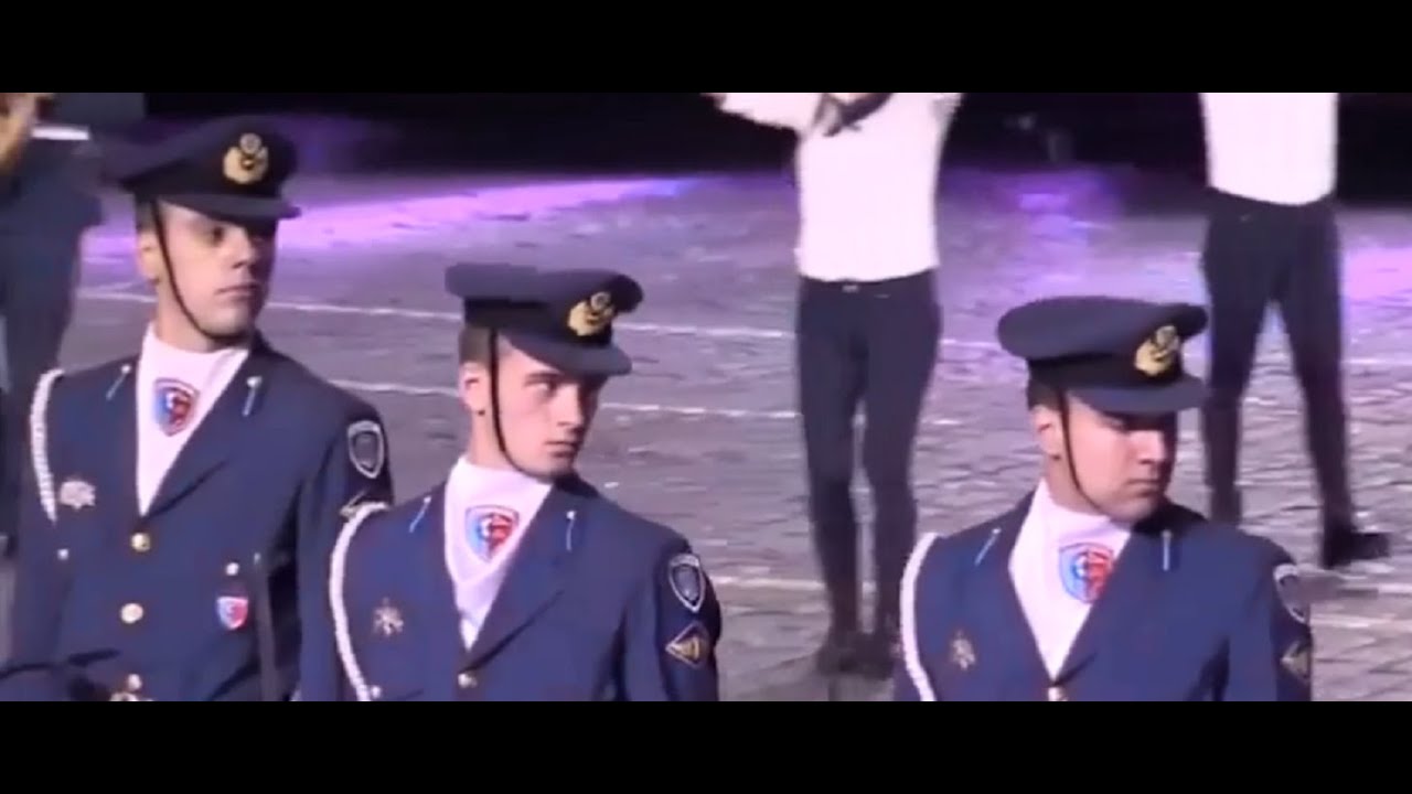 Η Μπάντα της Ελληνικής Πολεμικής Αεροπορίας με την διμοιρία επιδείξεων στην Ρωσία 2015