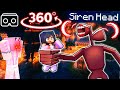 360° POV you're APHMAU trying to escape SIREN HEAD while stuck on ONE BLOCK!