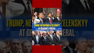 Trump, Netanyahu and Zelenskyy Attend Lindsey Graham’s Funeral in Washington