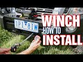 Runva 11xp Premium Review + Winch Install NP300 & Unboxing #ShedSessions