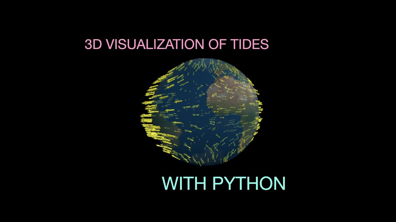 Visualizing Tides in 3D with Python - YouTube