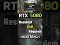 RTX 5080 | Resident Evil Requiem | 1440p, 1600p, 4K Shortbench #gaming #rtx5080 #residentevil