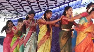 Govt PU College Vontikoppal College annual dance - 7