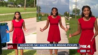 Waste Pro issues continue all over Cape Coral