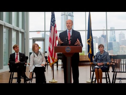 Governor Wolf Lauds New Prescription Drug Monitoring Program