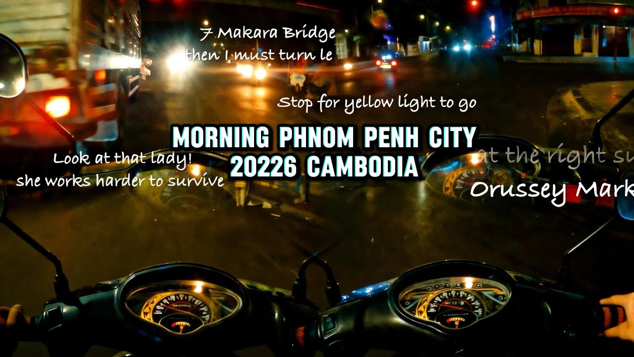 Morning Phnom Penh City 2026 | Cambodia 