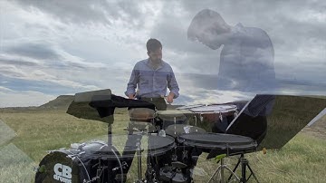 Side by Side for Multi Percussion Solo by Michio Kitazume