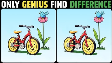 🔍 Only 5% 🤯 Genius Can Find the 3 Differences! 🔥