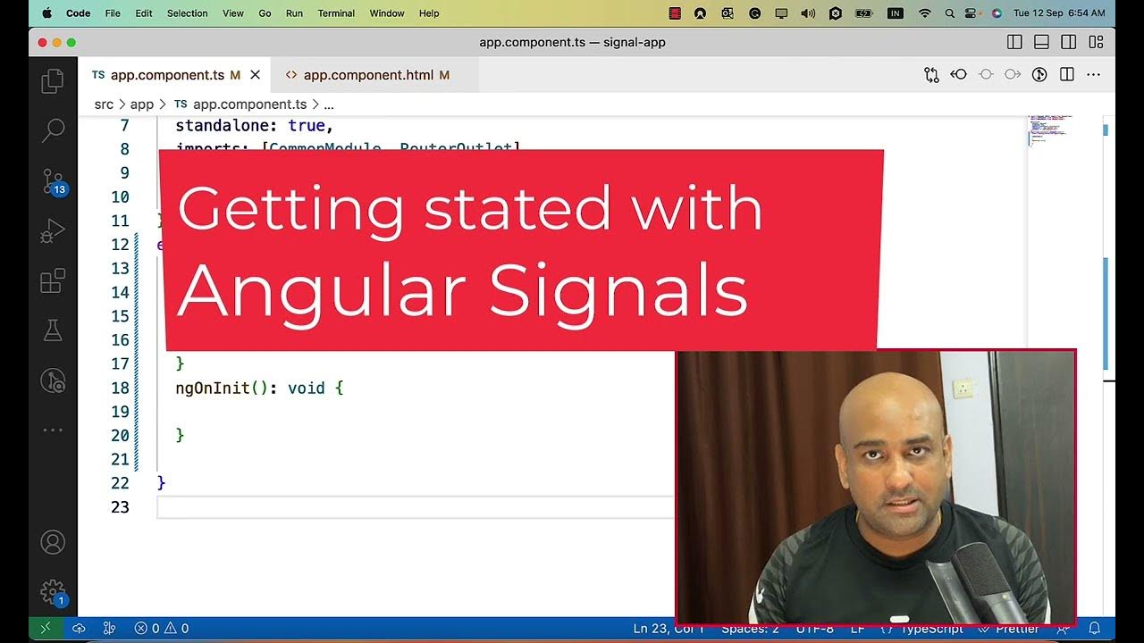 Getting started with Angular Signals YouTube