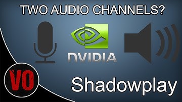 Separate Microphone and Audio using SHADOWPLAY