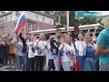 Белгородцы устроили яркий флешмоб на Соборной площади