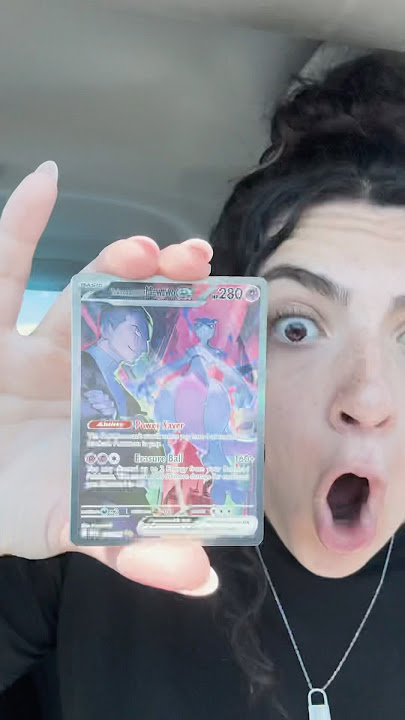 Pokemon Destined Rivals Mewtwo SIR Pack Opening… 😱🔥 #pokemon #pokemontcg #teamrocket