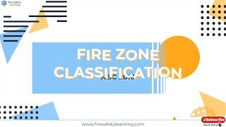 FIRE ZONE CLASSIFICATION (NBC 2016)