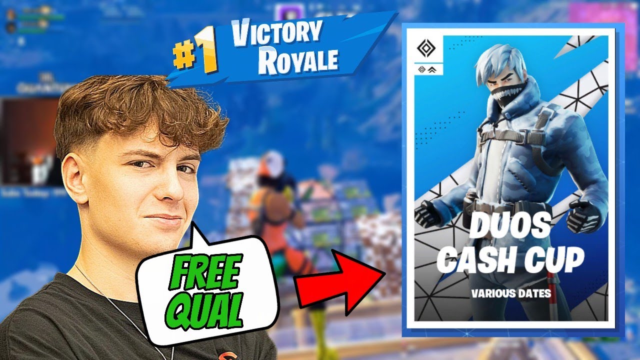 Clix Quals to Duo Cash Cup Finals With this Match 🏆 - YouTube