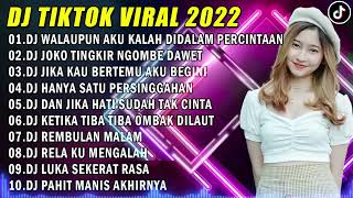 DJ REMIX FULL ALBUM TERBARU | DJ WALAUPUN AKU KALAH, JOKO TINGKIR NGOMBE DAWET FULL BASS TERBARU