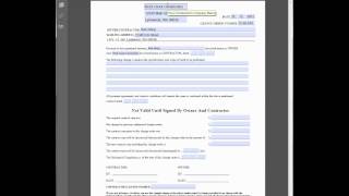 Free Construction Change Order Template From Fast Easy Accounting