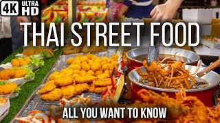 //4K//50 FPS//Полная коллекция тайской уличной еды. Лучший ночной рынок на Пхукете. рынок Нака (суб)