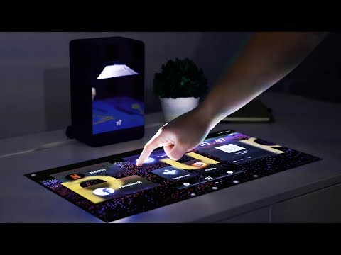 This Projector Turns Any Desk Into a Touchscreen