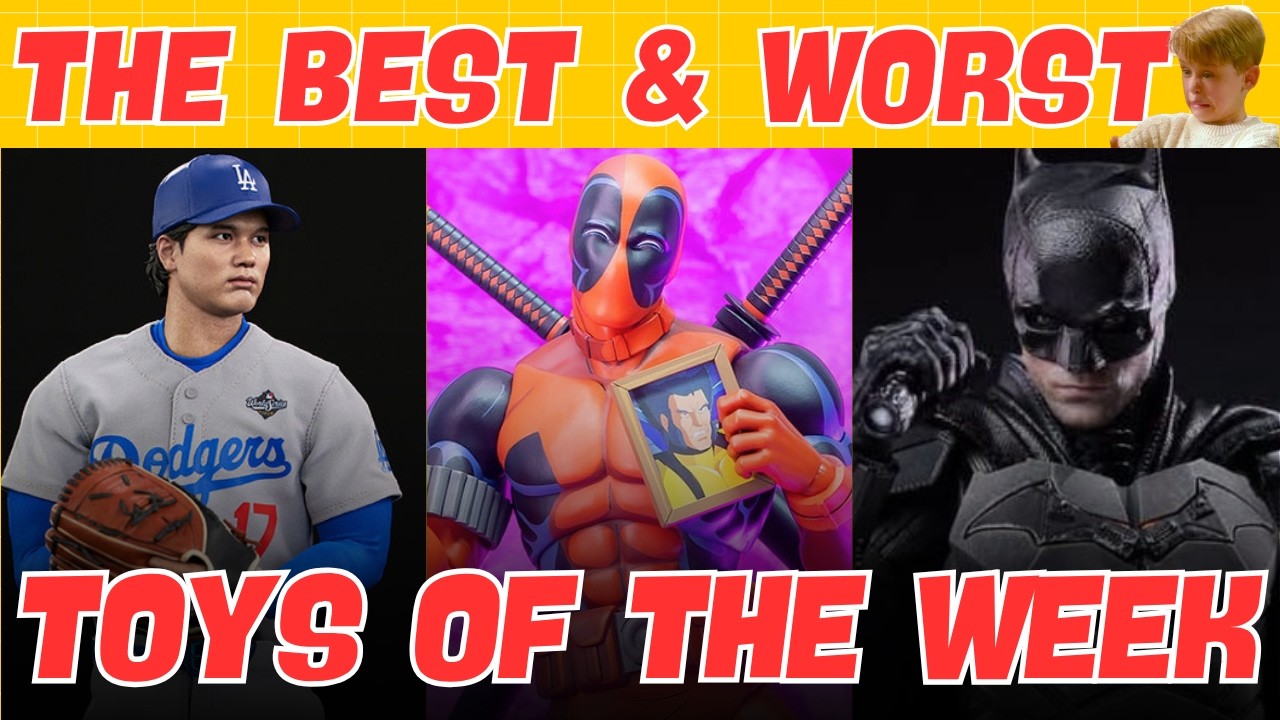 The Batman, Shohei Ohtani, Deadpool + more | The Best & Worst Toys of the Week