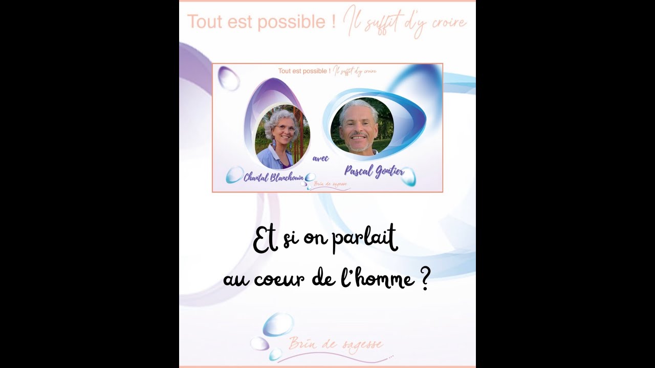 Interview de Pascal Gontier: Et si on parlait au cœur de l’homme !