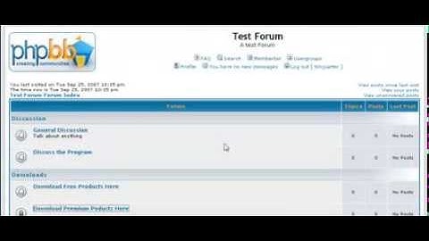How To Manage Your New PHPBB Forum Site With Optional Settings- Part 1