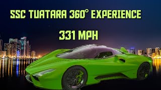 Experience the World's FASTEST Production Car - SSC Tuatara in 360° VR