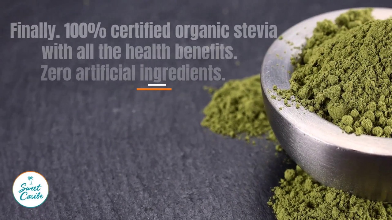 Tropical Green Leaf Stevia Powder Certified Organic YouTube
