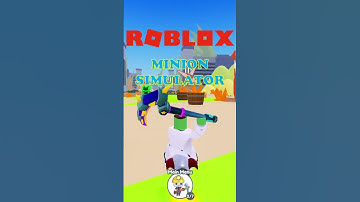 Paintball Pin | Minion Simulator | Roblox #shorts