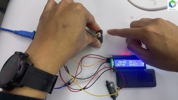 1615 - นับคนเข้าออกโดยใช้ GP2Y0A21 Sharp infrared sensor