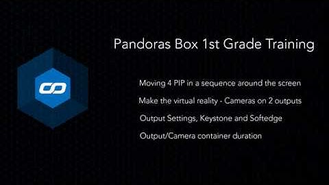 Pandoras Box 1st Grade Tutorial Part 5