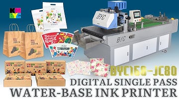 KMBYC Multifunctional Full-color Single Pass Printer Wider Printing Size