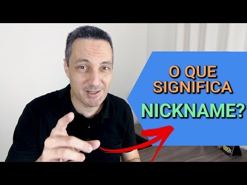 Vídeo: O Significado Do Nome De Nick