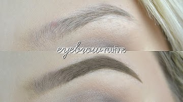 EYEBROW ROUTINE ♡ (Chi Chi Brow Pomade) ♡ Tobie Jean