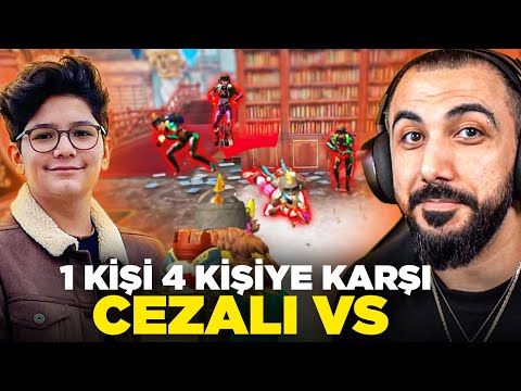 4 YOUTUBERA KARŞI 1 KİŞİ OYNARSA?? TİKTOK ÇEKME CEZALI VS 😂 | PUBG MOBILE