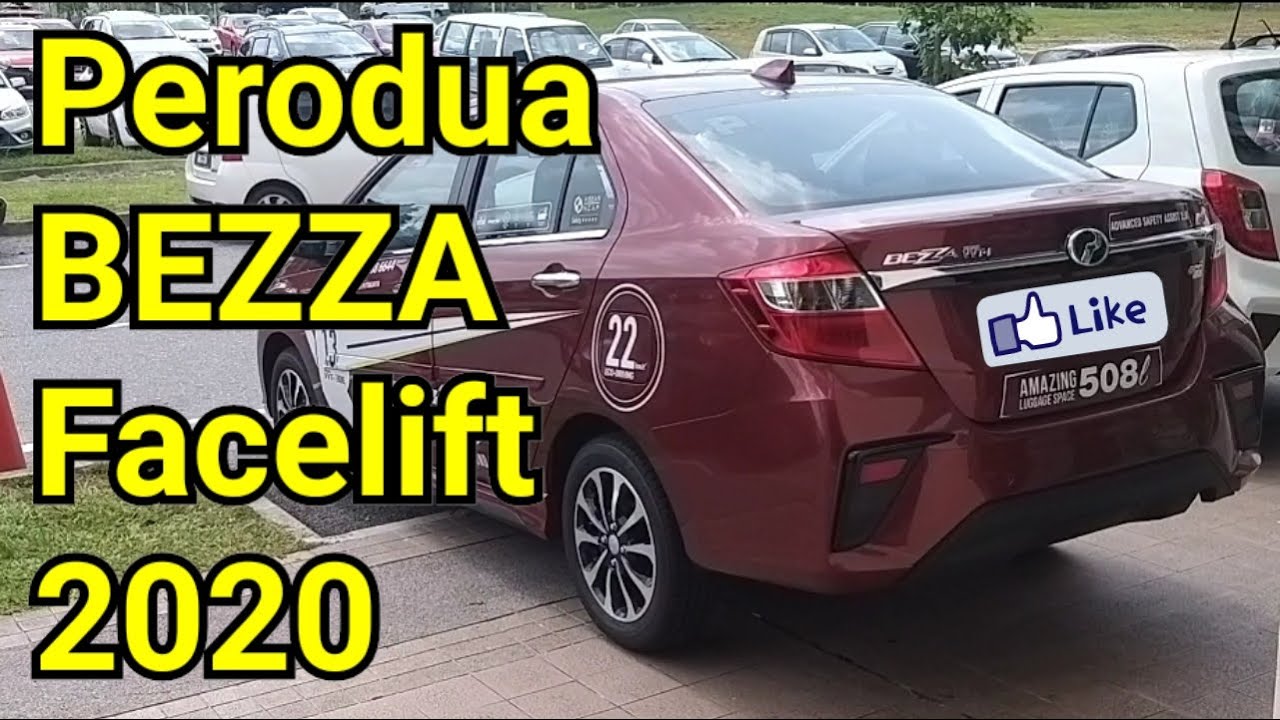 Perodua BEZZA Facelift 2020 - Review & Test Drive By Fussy 