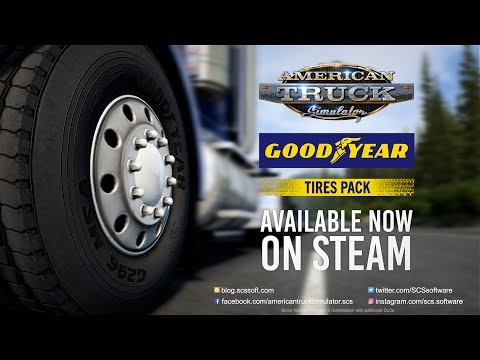 American Truck Simulator: Goodyear Tires Pack