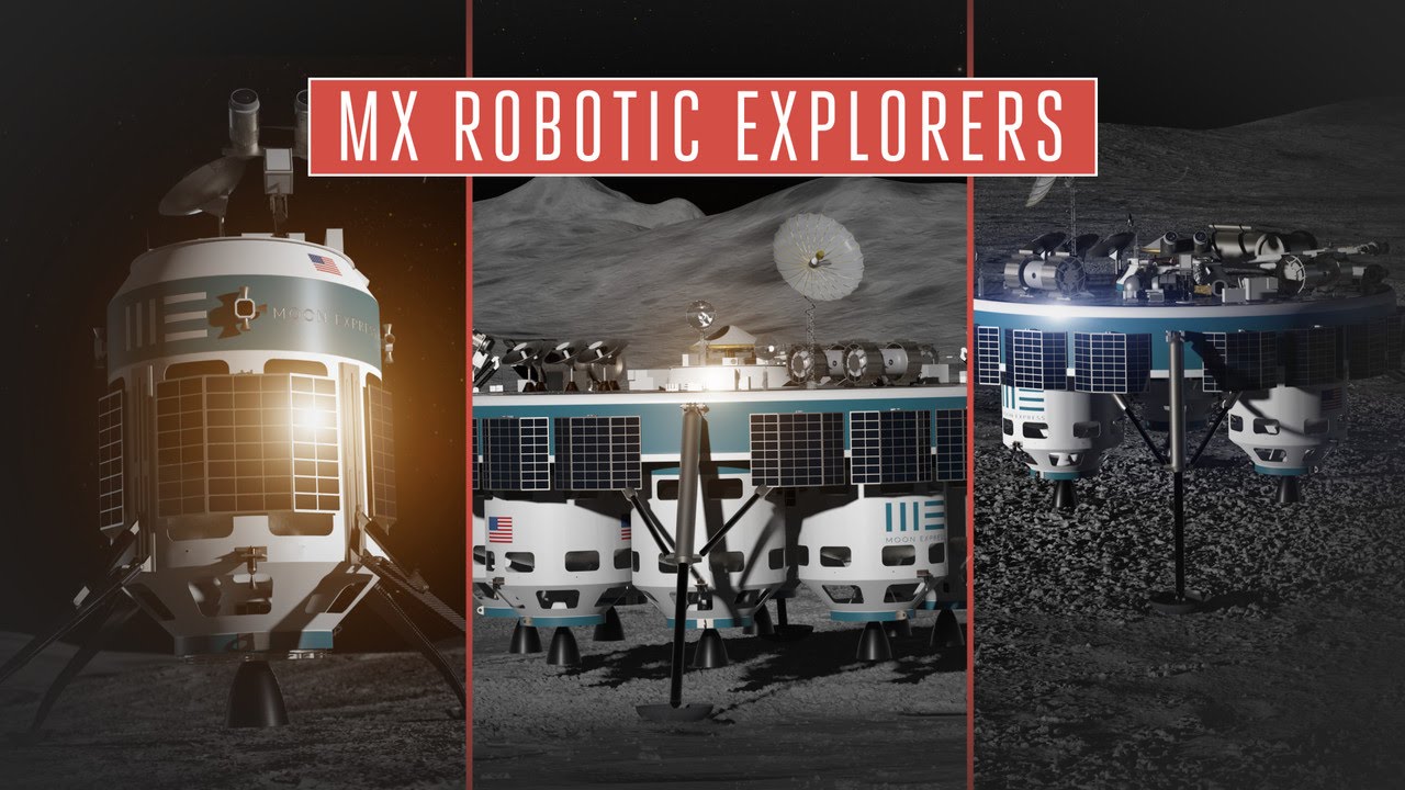 Video till Moon Express planerar att plocka hem stenar från månen