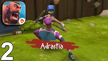 GLADIATOR HEROES Walkthrough Gameplay Part 1 - Mission 6 7 8 9 10 (iOS Android)