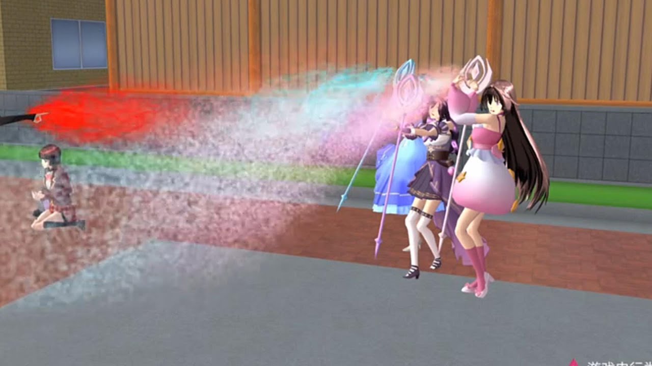 『櫻校故事』「魔法少女大戰2✨」完整版 魔法故事 櫻花校園劇 櫻花校園 櫻花校園故事 櫻校講故事 SakuraSchoolSimulator