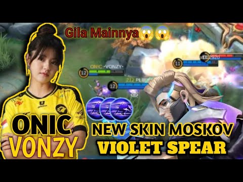 18 Kills ❗MOSKOV ONIC VONZY GG BANGET MAINNYA ❗GAMEPLAY MOSKOV 2023_MOBILE LEGENDS