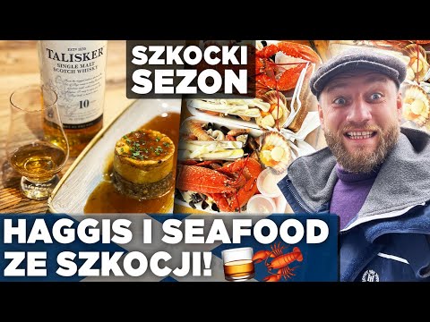 Tradycyjne szkockie potrawy! Co jedzą Szkoci? Haggis, fish & chips, homary, przegrzebki, malt whisky