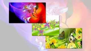 3D Colorful Flower Wallpapers screenshot 5