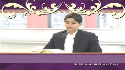 الحجرات 6-9 والحمد - القارئ أبو الفضل الطبسي