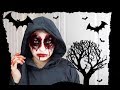 MAQUILLAJE HALLOWEEN SIN OJOS(PASO A PASO)/MISSING EYES TUTORIAL Ft. KATHERINE MAKEUP|MI LADO BEAUTY