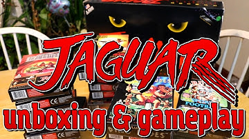 Atari Jaguar UNBOXING + Gameplay | Instant Retro Collection!