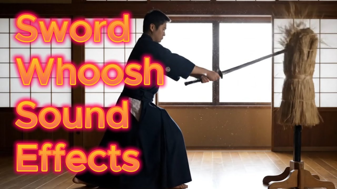 ⚔️ Sword Whoosh Sound Effects | Fast Whoosh Sound Effects for Edits & Transitions