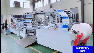 Paper Bag Making Machine With Two Layers of Paper - Two Layer Paper Bag Making Machines