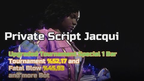 Jacqui Upgraded 🏆 Advanced Combos Cancel | MK11 Aftermath Scripts CronusMax and Titan One o Two