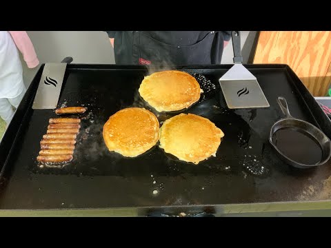 HOW TO MAKE PANCAKES ON THE BLACKSTONE GRIDDLE | BLACKSTONE GRIDDLE RECIPES
